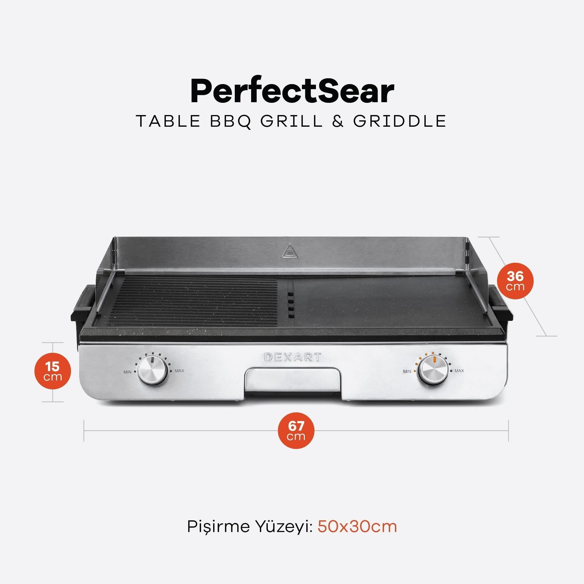 Dexart PerfectSear Table BBQ Izgara DT-06 - Dexart, Bursa