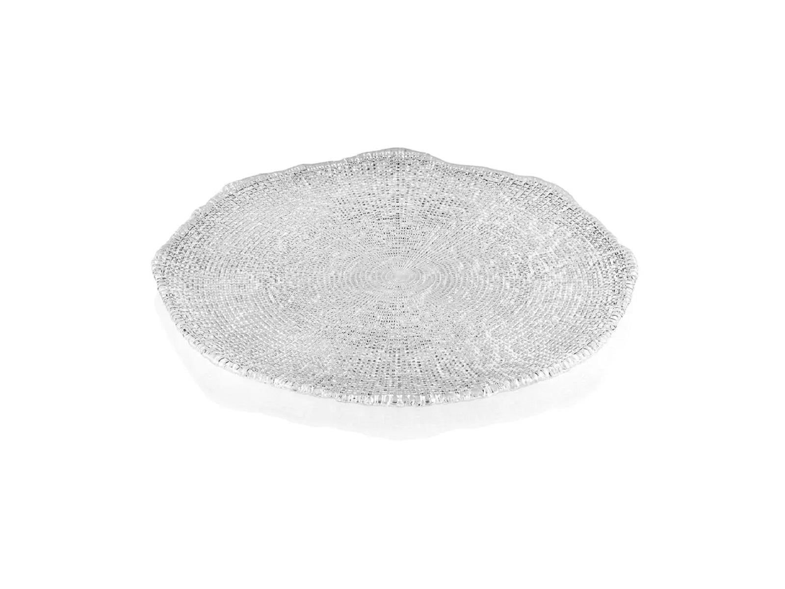 I.v.v. Glassmakers Dıamente Sunum Tabağı 34 Cm I.v.v. Glassmakers Dıamente Sunum Tabağı 34 Cm