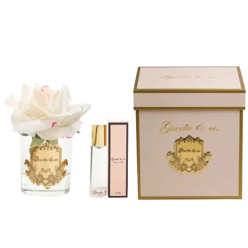 Guerlıe&co Tek Gül Krem Pembe Gold Guerlıe&co Tek Gül Krem Pembe Gold