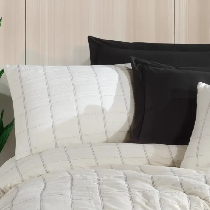 Zebra Casa Elise Comforter Set 240x260 Siyah - Zebra Casa, Bursa