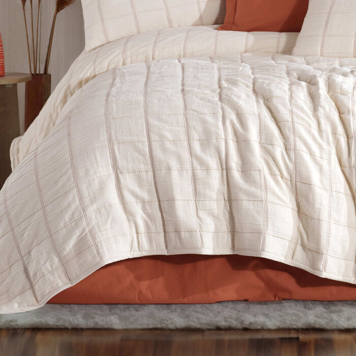 Zebra Casa Elisa Comforter Set Tek Kişilik 180x240 Bakır