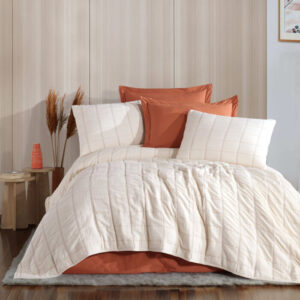 Zebra Casa Elisa Comforter Set Tk Bakır 180×240 Cm
