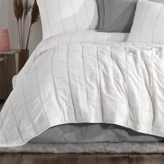 Zebra Casa Elisa Comforter Set 180x240 Gri — Zebra Casa, Bursa