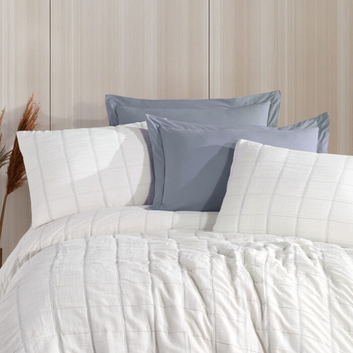 Zebra Casa Elisa Comforter Set Indigo 180x240 - Zebra Casa, Bursa