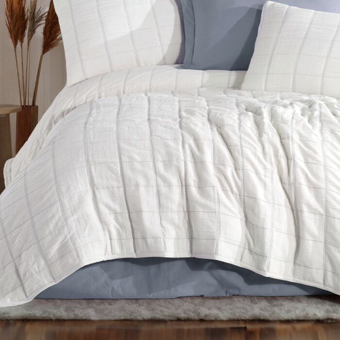 Zebra Casa Elisa Comforter Set Indigo 180x240 - Zebra Casa, Bursa