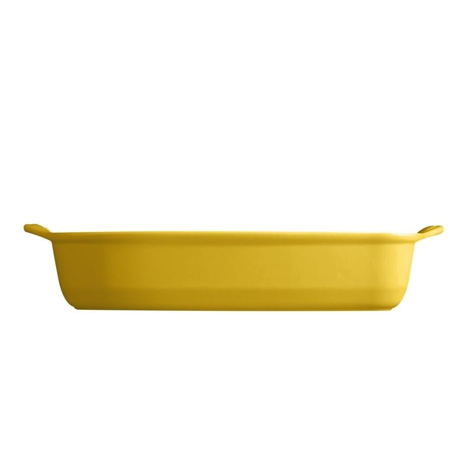 Emile Henry Fırın Kabı Dikdörtgen 42x28 cm Mat Sarı - Bursa