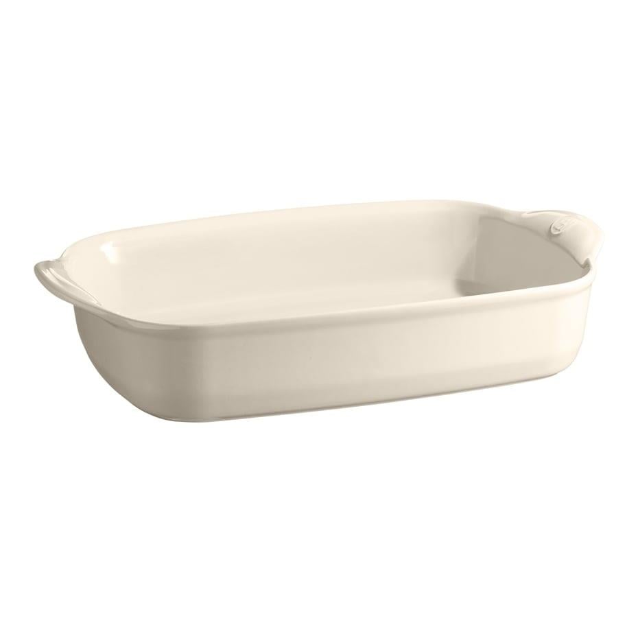 Emile Henry Fırın Kabı Dikdörtgen 42×28 Cm Ekru Clay 29654 Emile Henry Fırın Kabı Dikdörtgen 42×28 Cm Ekru Clay 29654
