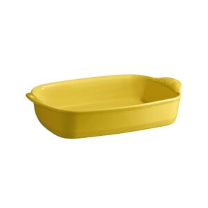 Emile Henry Fırın Kabı Dikdörtgen 36×23 Cm Mat Sarı Provence Yellow 909652