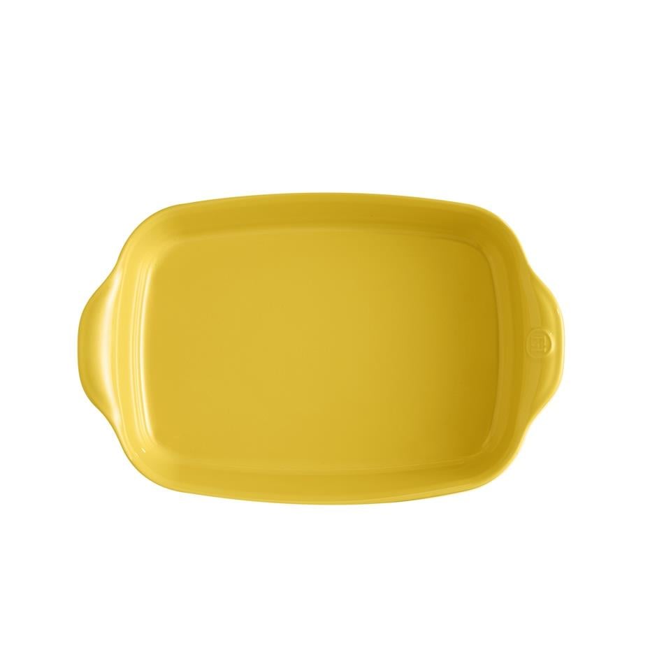 Emile Henry Fırın Kabı Dikdörtgen 36x23 cm Mat Sarı - Emile Henry, Bursa