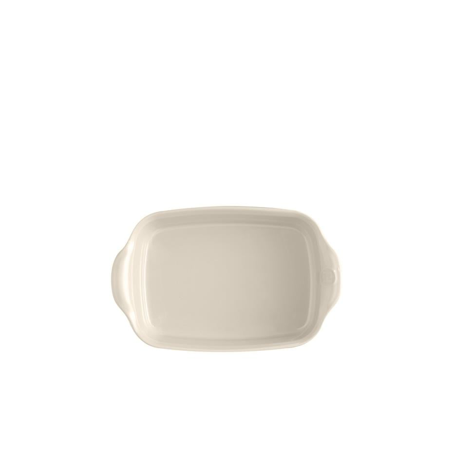Emile Henry Fırın Kabı Dikdörtgen 22x14 cm Ekru Clay - Bursa