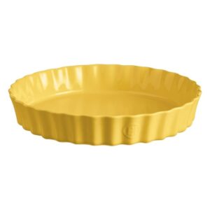 Emile Henry Tart Börek Fırın Kabı Yuvarlak 32 Cm Sarı Provence Yellow 906032