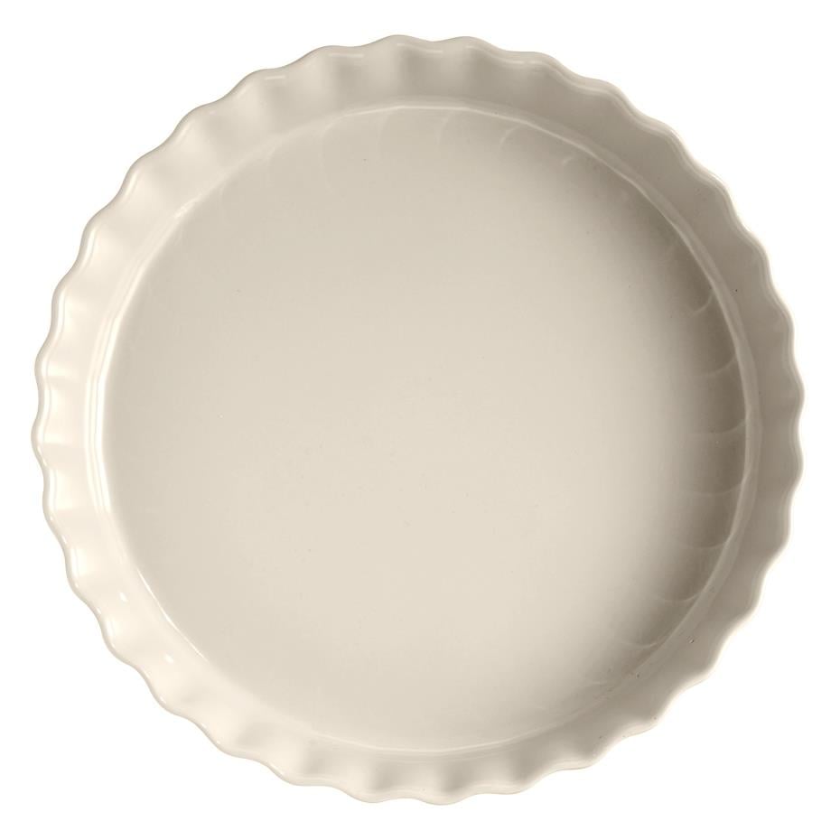 Emile Henry Tart Börek Fırın Kabı Yuvarlak 32 Cm Ekru - Bursa