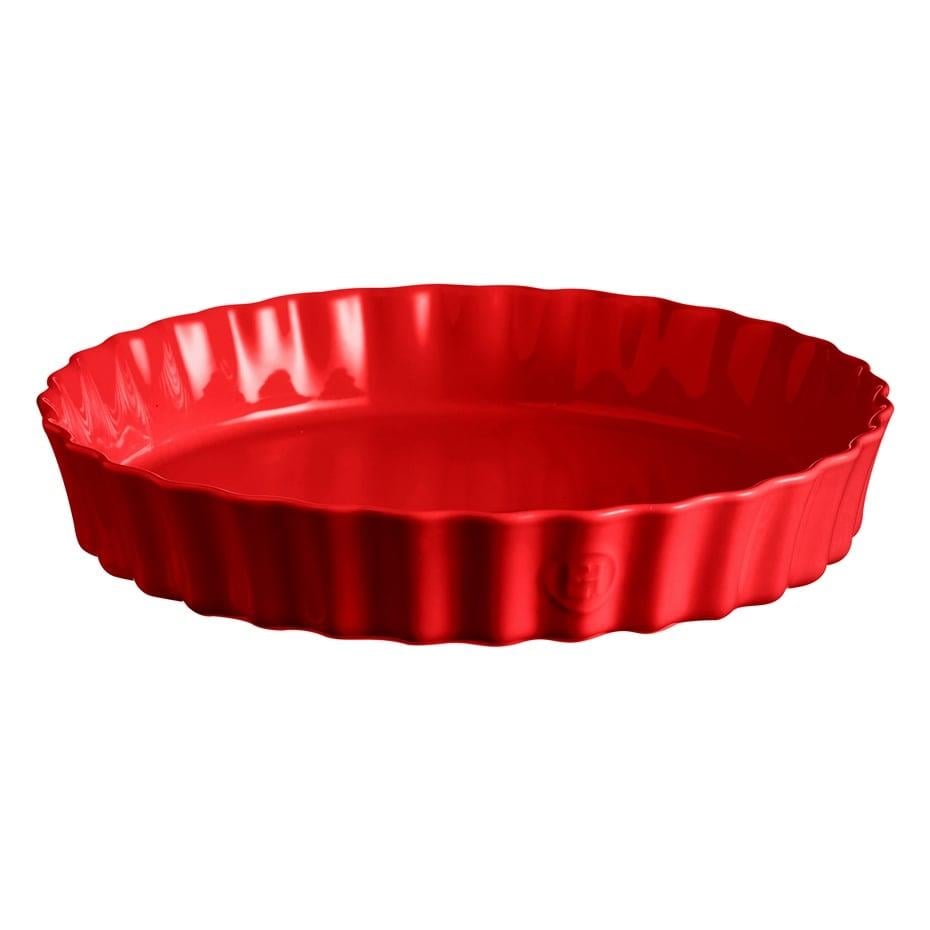 Emile Henry Tart Börek Fırın Kabı Yuvarlak 32 Cm Kırmızı Burgundy 346032 Emile Henry Tart Börek Fırın Kabı Yuvarlak 32 Cm Kırmızı Burgundy 346032