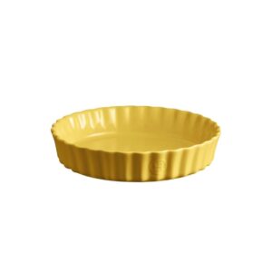 Emile Henry Tart Börek Fırın Kabı Yuvarlak 24 Cm Mat Sarı Provence Yellow 906024