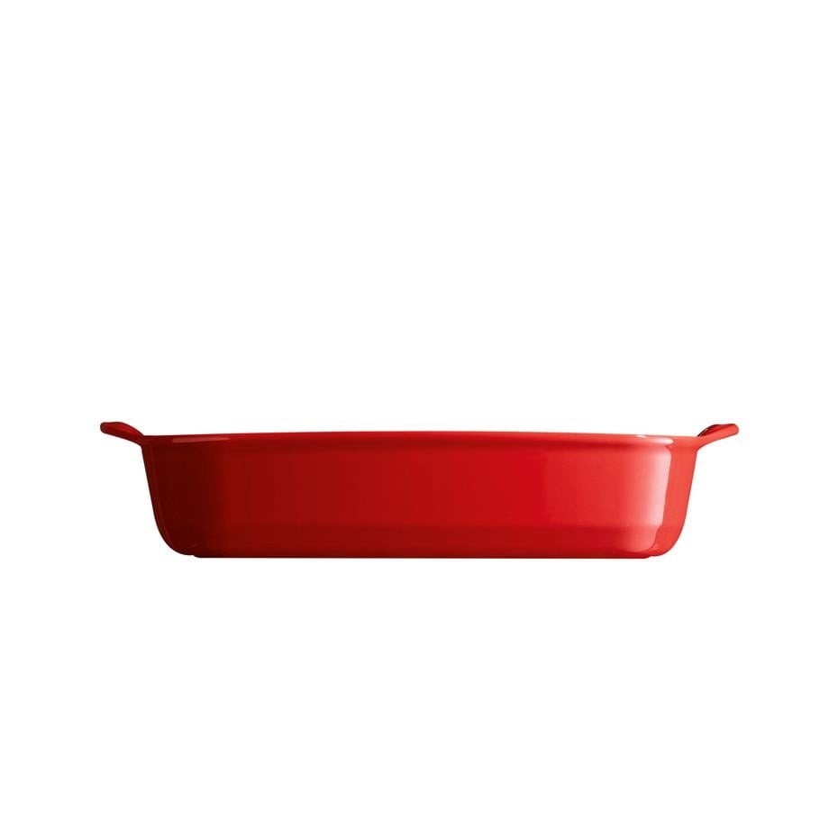 Emile Henry Fırın Kabı Dikdörtgen 36x23 cm Kırmızı Burgundy - Bursa