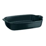 Emile Henry Fırın Kabı Dikdörtgen 42,5×28 Cm Yeşıl Cedar 079654