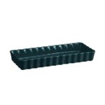 Emile Henry Tart Börek Fırın Kabı Dikdörtgen 36,5×15 Cm Mavi Blue Flame