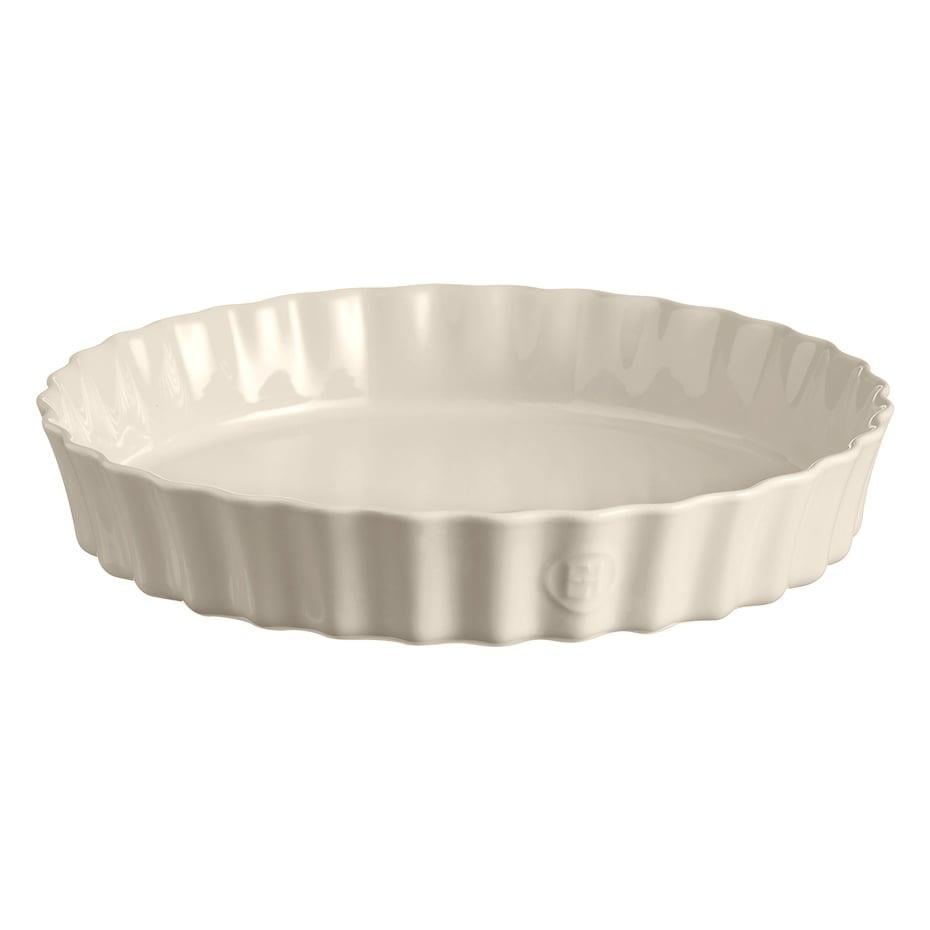 EMİLE HENRY TART BÖREK FIRIN KABI YUVARLAK 32 CM EKRU CLAY 26032 EMİLE HENRY TART BÖREK FIRIN KABI YUVARLAK 32 CM EKRU CLAY 26032