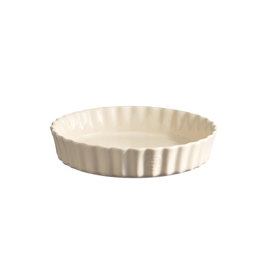 Emile Henry Tart Börek Fırın Kabı Yuvarlak 24 Cm Ekru Clay 26024 Emile Henry Tart Börek Fırın Kabı Yuvarlak 24 Cm Ekru Clay 26024