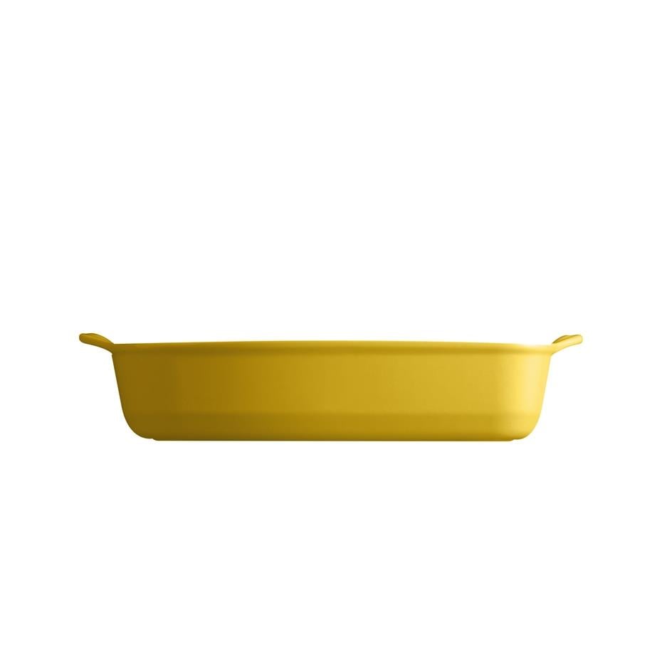 Emile Henry Fırın Kabı Dikdörtgen 36x23 cm Mat Sarı - Emile Henry, Bursa