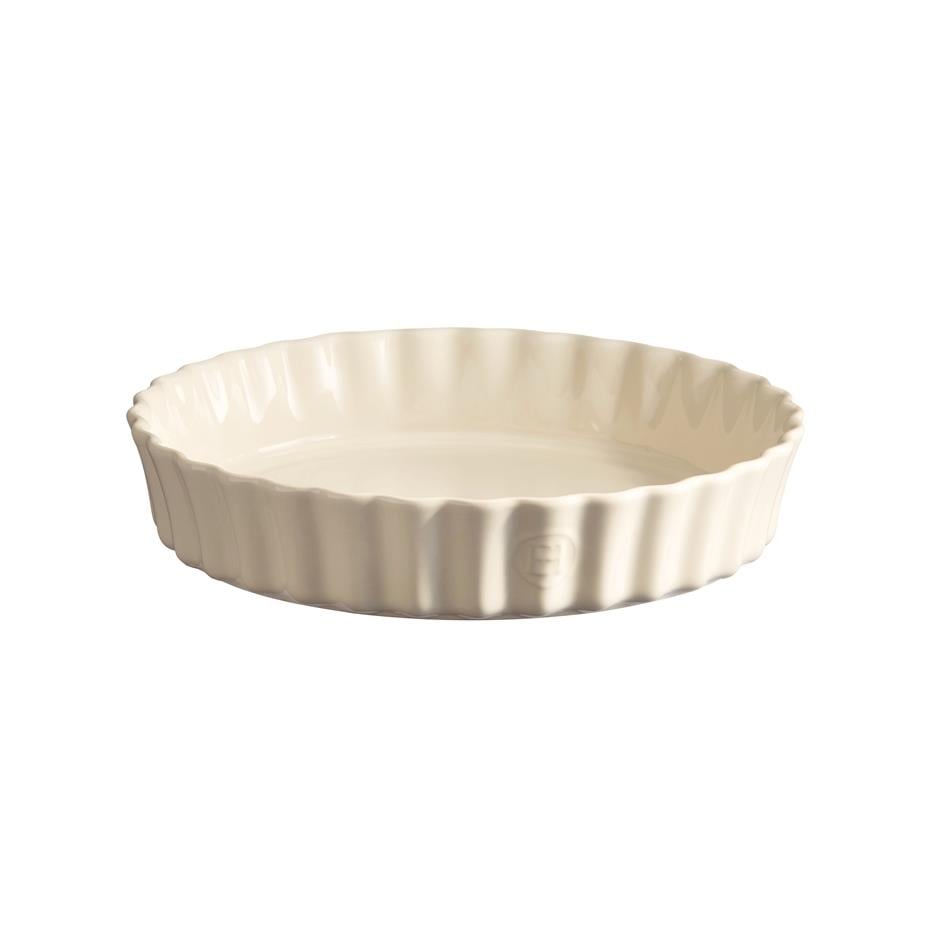 Emile Henry Tart Börek Fırın Kabı Yuvarlak 28 Cm Ekru Clay 26028 Emile Henry Tart Börek Fırın Kabı Yuvarlak 28 Cm Ekru Clay 26028