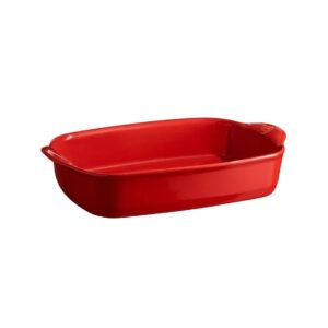 Emile Henry Fırın Kabı Dikdörtgen 36×23 Cm Kırmızı Burgundy 349652