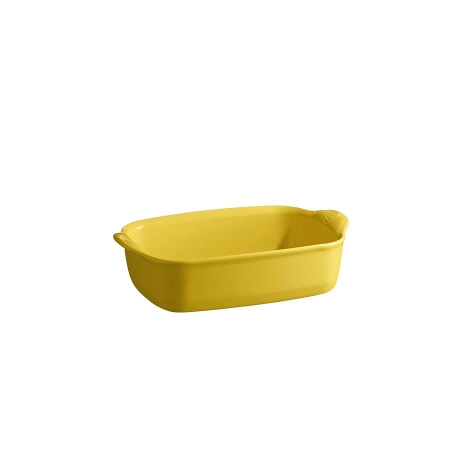 Emile Henry Fırın Kabı Dikdörtgen 22×14 Cm Mat Sarı Provence Yellow 909649 Emile Henry Fırın Kabı Dikdörtgen 22×14 Cm Mat Sarı Provence Yellow 909649