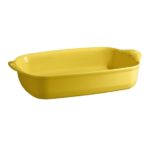 Emile Henry Fırın Kabı Dikdörtgen 42×28 Cm Mat Sarı Provence Yellow 909654
