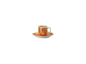 Versace Medusa Amplıfıed Orange Coın Espresso Fincan + Tabak