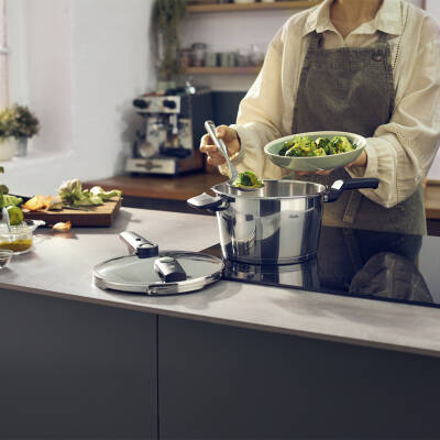 Fissler Vitaquick Elemental Düdüklü Tencere 3.5L - Fissler, 18/10 paslanmaz çelik (Bursa)