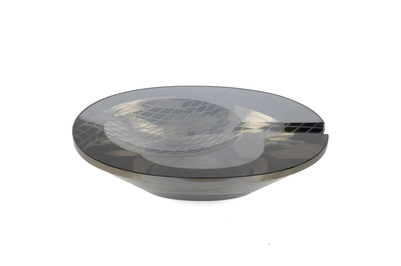 Mikasa Moor Füme Kristal Proluk 22x19x5cm P214.131392 Mikasa Moor Füme Kristal Proluk 22x19x5cm P214.131392