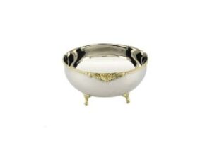 Mikasa Moor Gold Ayaklı Gümüş Kase 17×10 Cm P248 809968