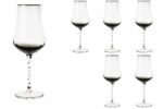 Mikasa Moor P342.101364 Gold Gri 6lı Beyaz Şarap Kadehi 445ml