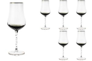 Mikasa Moor P342.101364 Gold Gri 6lı Beyaz Şarap Kadehi 445ml