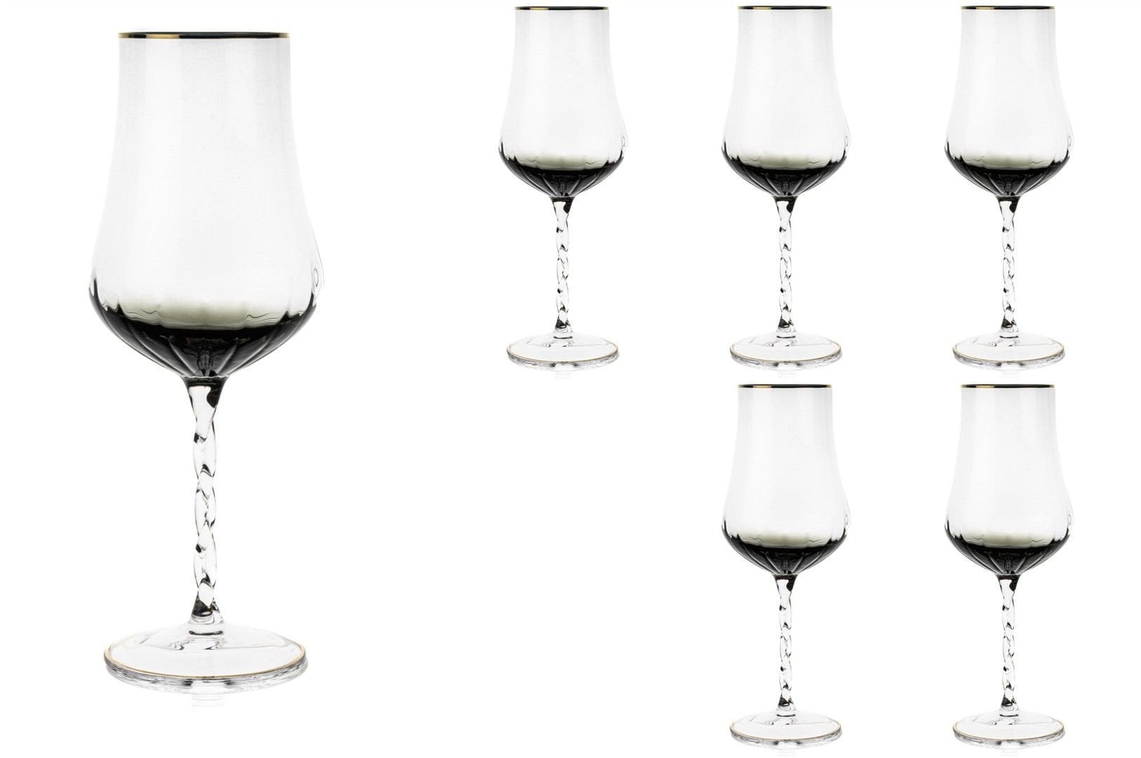 Mikasa Moor P342.101364 Gold Gri 6lı Beyaz Şarap Kadehi 445ml Mikasa Moor P342.101364 Gold Gri 6lı Beyaz Şarap Kadehi 445ml
