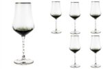 Mikasa Moor Gold Gri 6’lı Kırmızı Şarap Kadehi 540 Ml P342 101357
