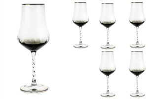 Mikasa Moor Gold Gri 6’lı Kırmızı Şarap Kadehi 540 Ml P342 101357