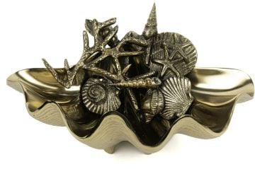 Mikasa Moor Gold Marine Dekorlu Şişe Tutucu 37x26x15 cm - Mikasa Moor, Bursa