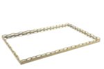 Mikasa Moor P256.343750 Gold Metal Dik Aynalı Tepsi 56x36cm