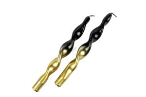 Mikasa Moor Gold Siyah 2’li Mum 25cm P217 375140