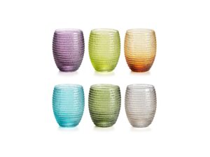 I.v.v. Helıx 6lı Set Renklı Bardak 33 Cl