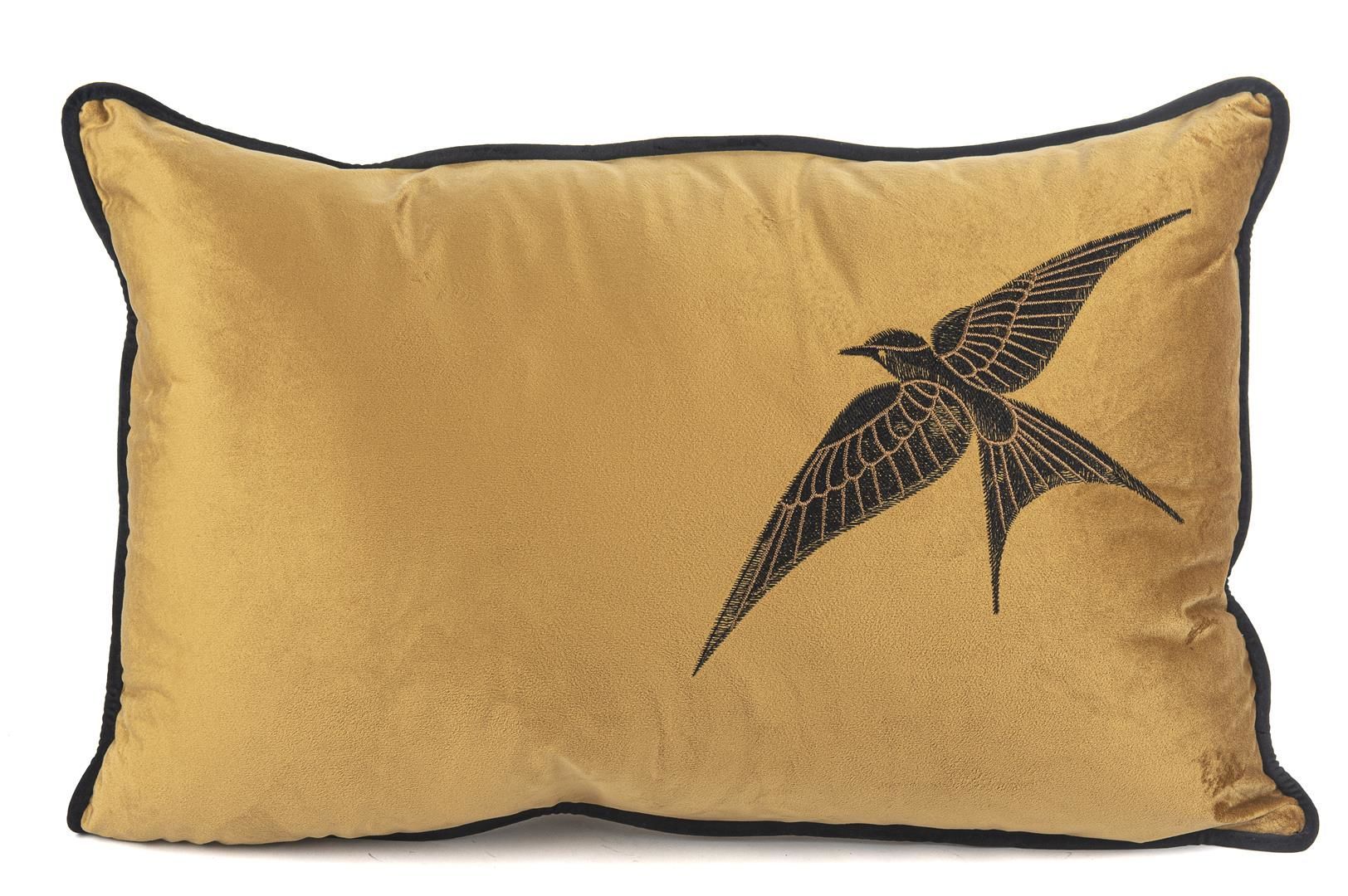 Mikasa Moor Isla Bronz Tek Kuş 40x60 cm Yastık - Bursa