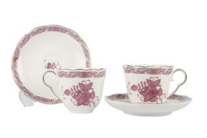 Mikasa Moor P367.132238 Jardin De Vert Pembe 2li Çay Fincan Seti 180cc
