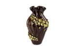 Mikasa Moor Kahve Gold Çıçek Kab Vazo 23×40 P068 106246