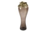 Mikasa Moor Kahverengi Saydam Cam Gold Detaylı Vazo 73×27 P232.112735