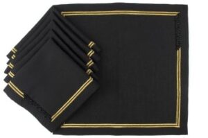 Mikasa Moor Karmen Siyah 6’lı Peçete 40 Cm Mk01 049808
