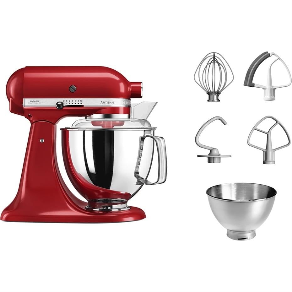 KitchenAid Artisan 4,8 L Stand Mikser 5KSM175PS Empire Red