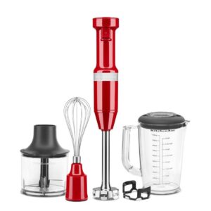 Kitchenaid Aksesuarlı El Blenderi Seti Empire Red 5khbv83eer