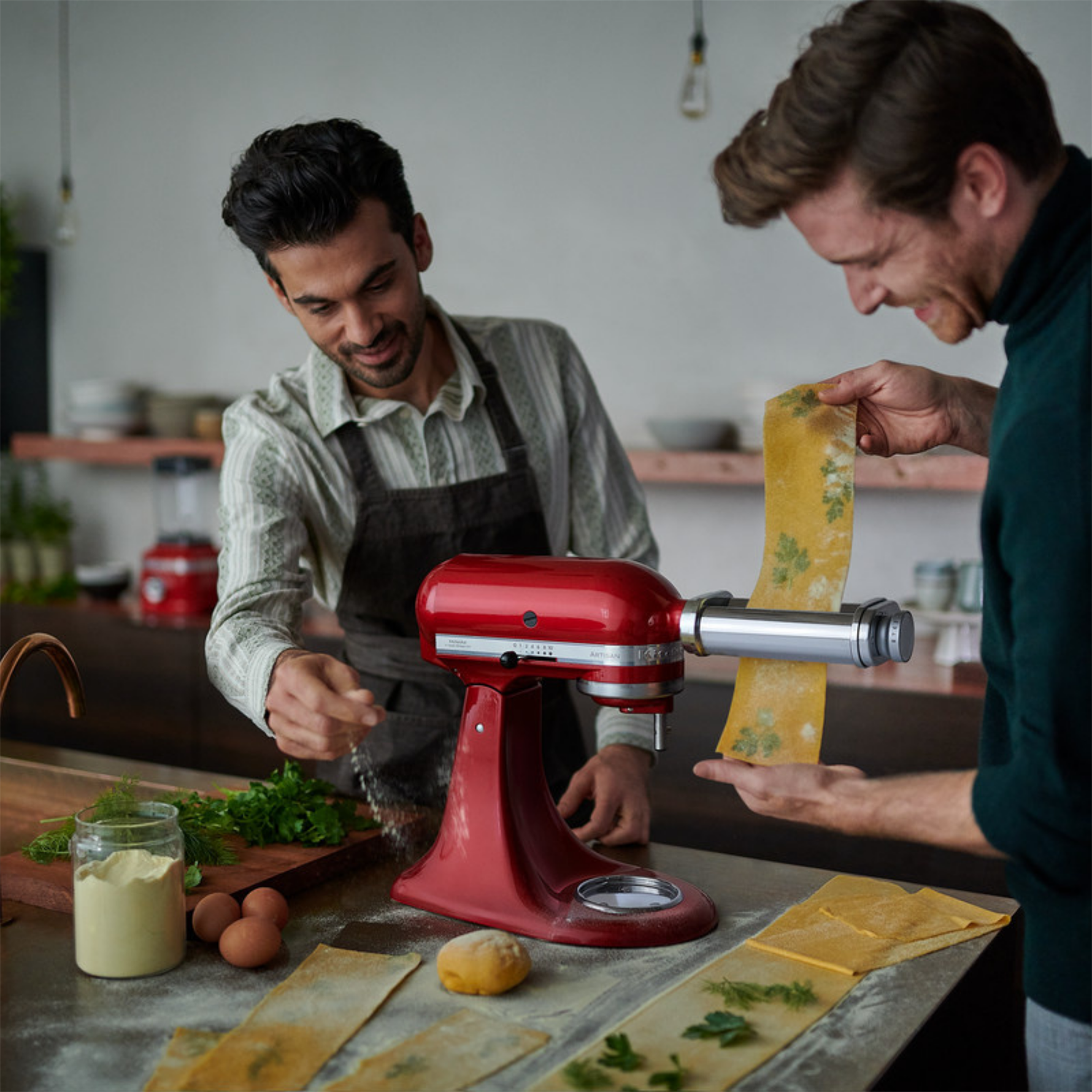 KitchenAid 3 Prç Makarna Silindiri ve Kesme Aksesuarı 5ksmpra - Bursa