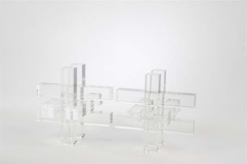 Mikasa Moor Kristal Şeffaf Kitap Tutucu 15x15x15cm - Bursa